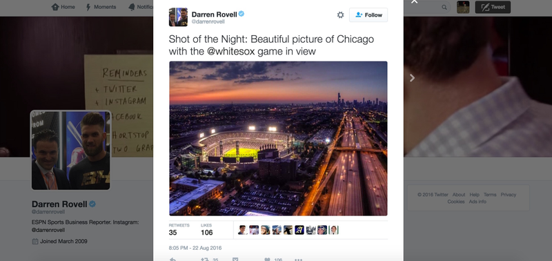 Illustration for article titled MLB Owns Darren Rovell Online For Posting Erroneous Picture